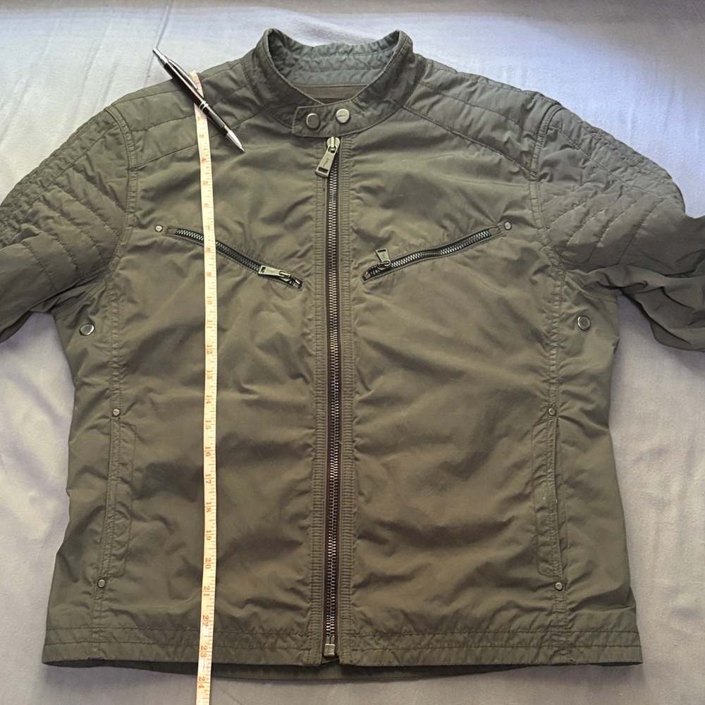 Ralph Lauren Dark Jacket with Zippered Accents Size M - Picture 13 of 13